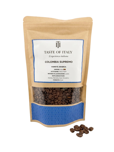 Kaffebohnen- Colombia Supremo 250g- Taste of Italy